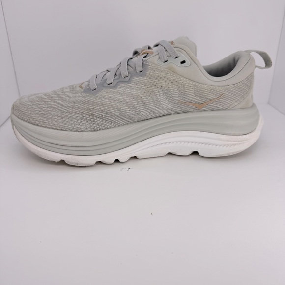 Hoka One One Gaviota 5 Wide Color Harbor Mist/Rose Gold
SZ 5.5 Wide - Picture 5 of 8